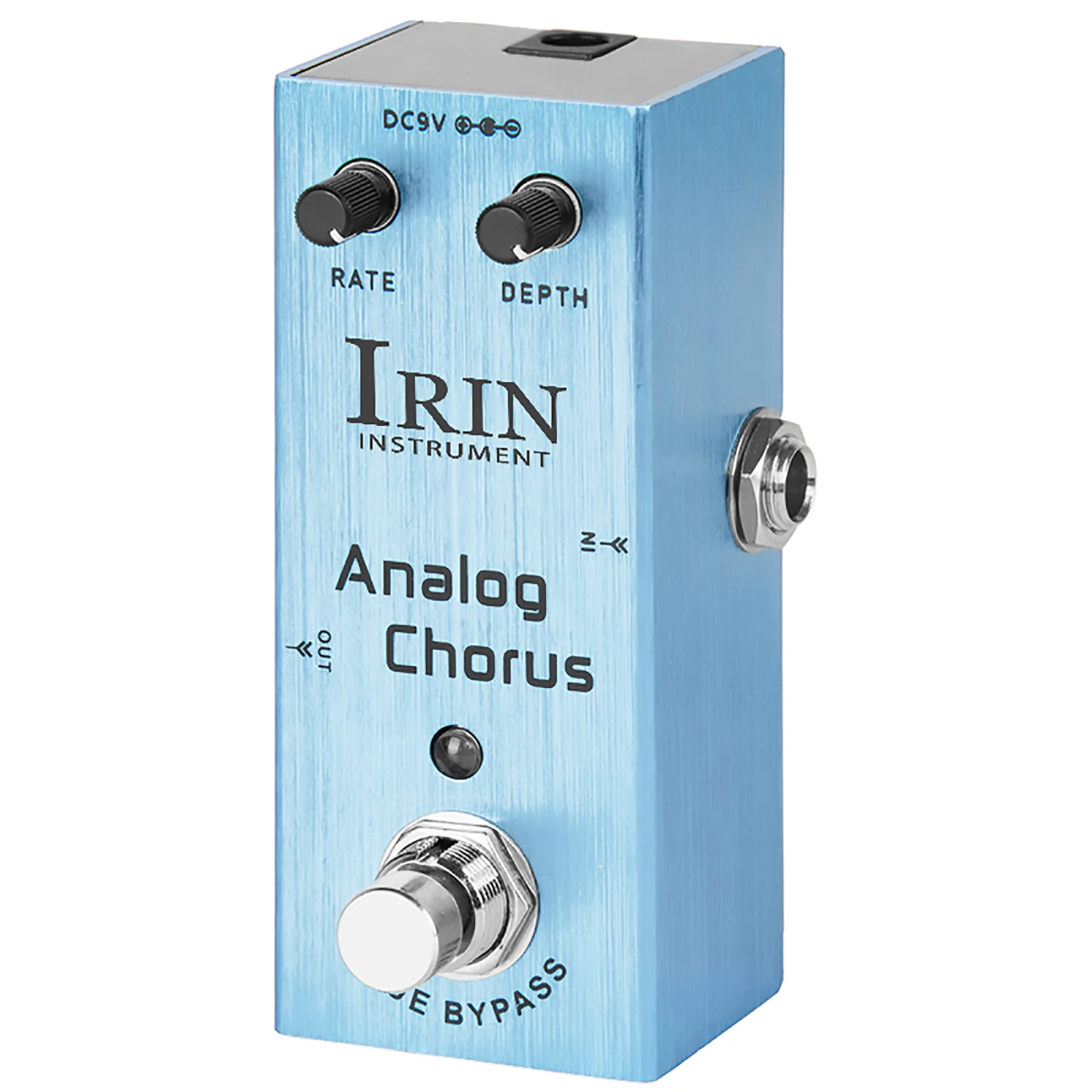 IRIN AN-08 Guitar Analog Chorus Effect Pedal Circuit Chorus Tone Metal Shell Pedal True Bypass Guitar Parts & Accessories