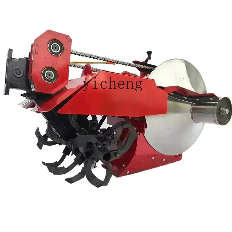 

ZK walking tractor strawberry ditching machine one-time forming strawberry special ridging machine