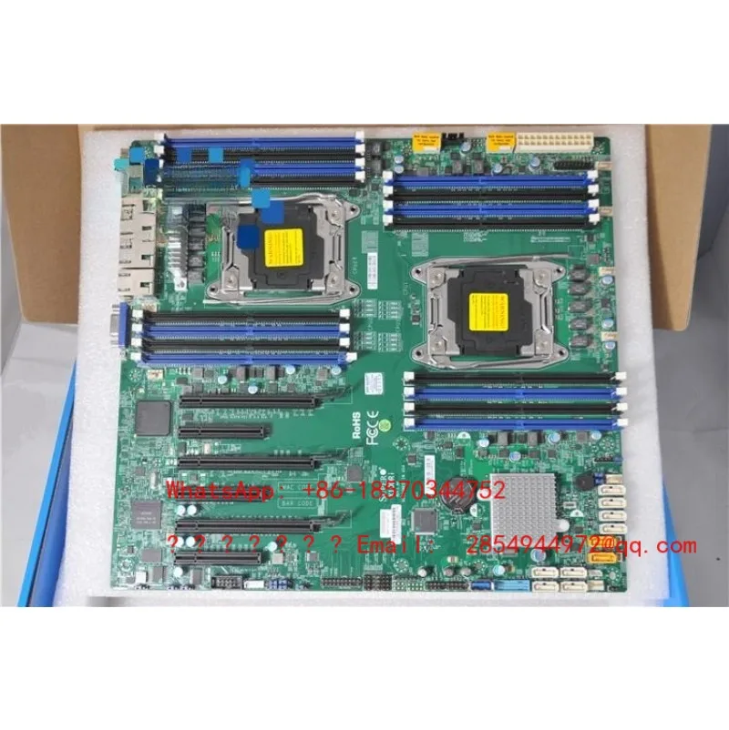 Server Main Board X10DRI C612 Chip Supports 2600V3V4 DDR4 New Boxed Spot