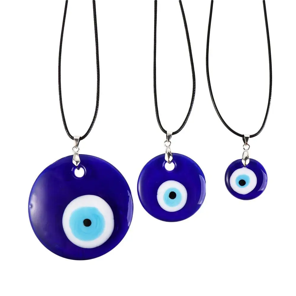 Classic Lucky Jewelry Gift Neck Rope Party Friendship Clavicle Chain Choker Amulet Necklace Necklace for Women Blue Eye Pendant