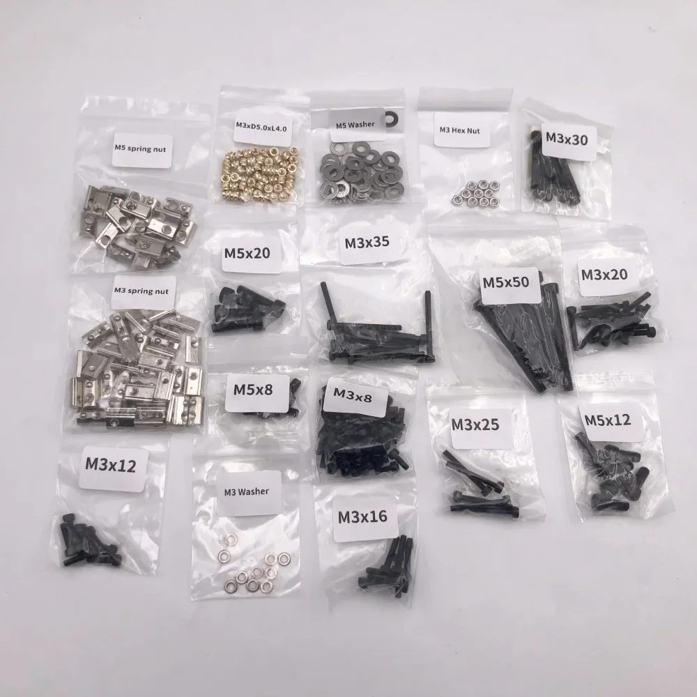 ZeroG Mercury One.1 Upgrade Fasteners Kit for Creality Ender 5/Ender 5 Plus Upgrade Screws and Nuts