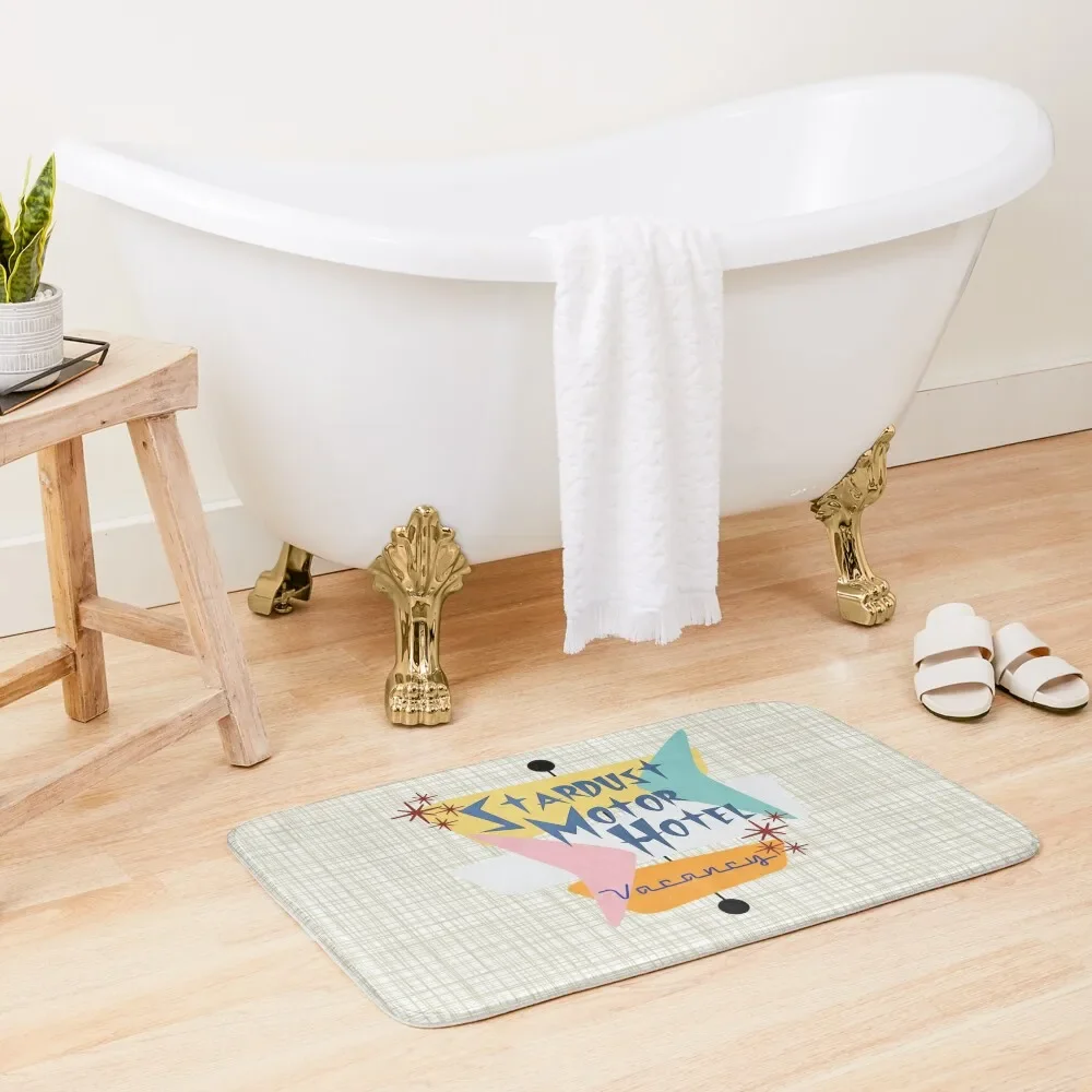 

Stardust Motor Hotel (Bkgrnd) Bath Mat Bathroom Rugs And Set DoorFor Entrance Door Home Decor Mat