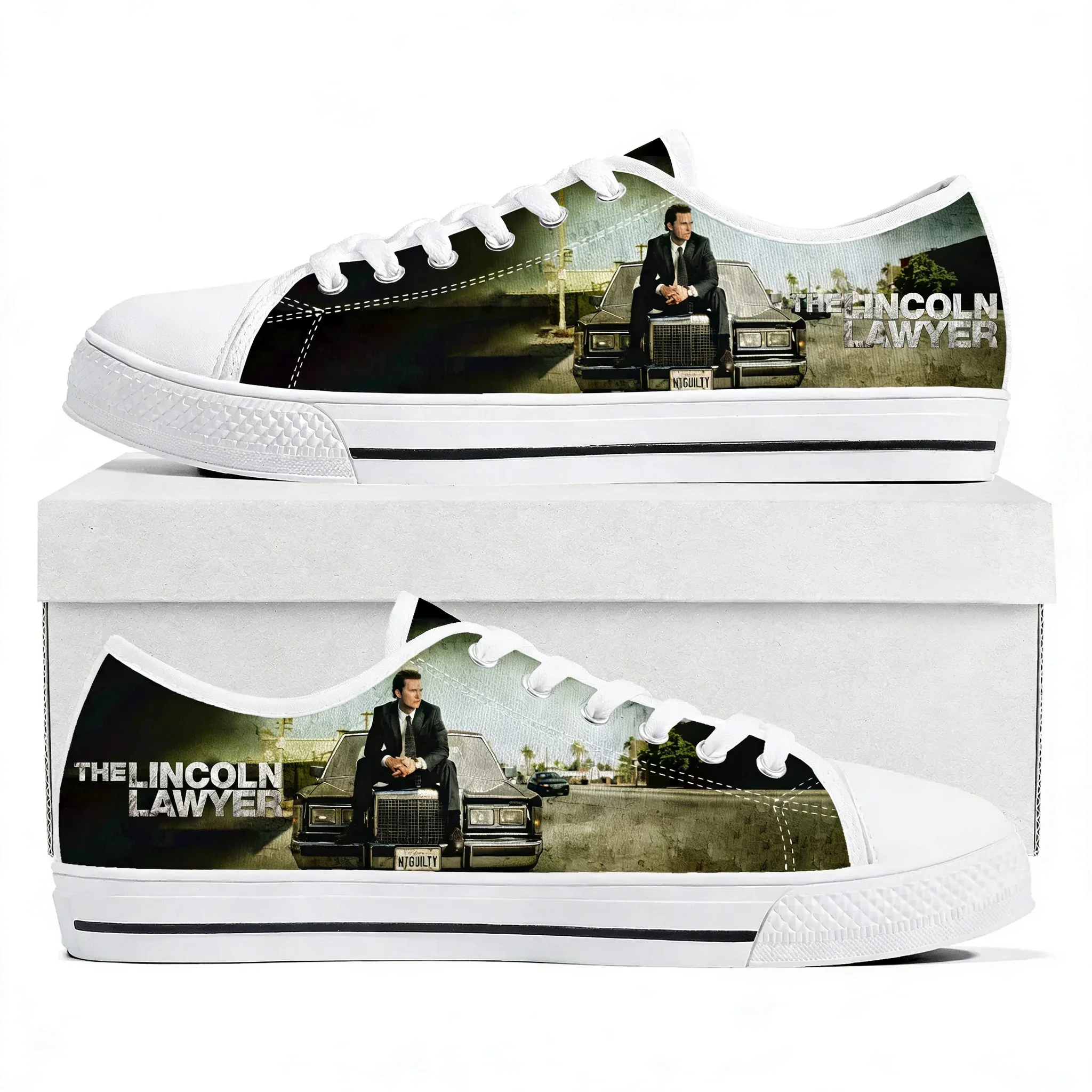 

Низкие кеды Lincoln Lawyer для мужчин, женщин и подростков, модель Manuel Garcia Rulfo, из канваса, повседневная обувь, изготовленные на заказ, для самостоятельной персонализации