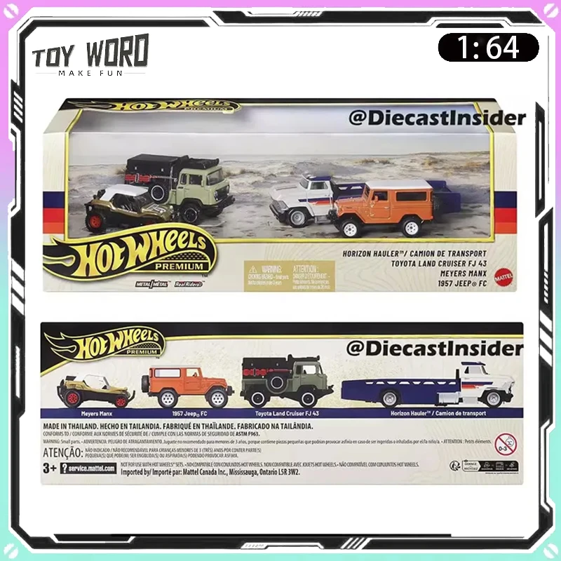 

Новая модель автомобилей Hot Wheels 1:64 GMH39 Suv Toyota Land Cruiser FJ 43, литая под давлением модель автомобиля из сплава, коллекция игрушек на заказ, подарок на день рождения