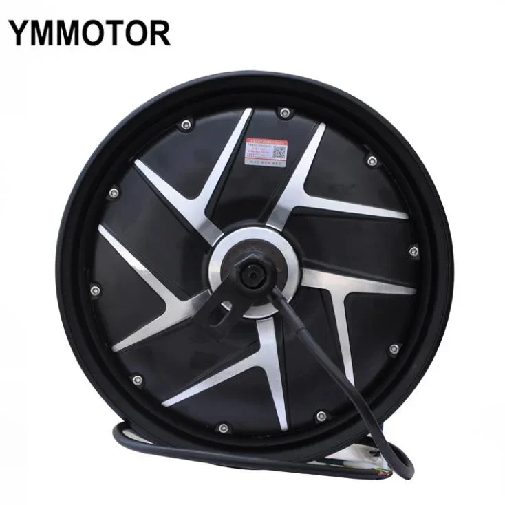 

High Power Brushless YM 10inch 3000w Electric Motorcycle Motor For Electric Scooter Disc Brake