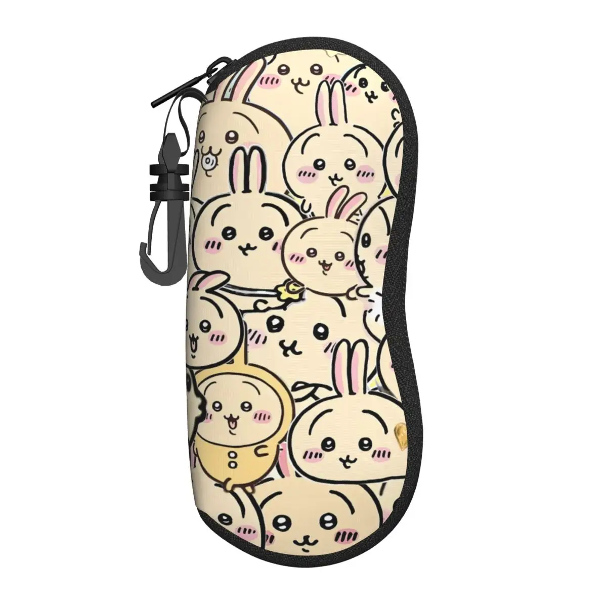 

Custom U-Usagies Classic Glasses Case Fashion Manga Shell Eyeglasses Case Sunglasses Box