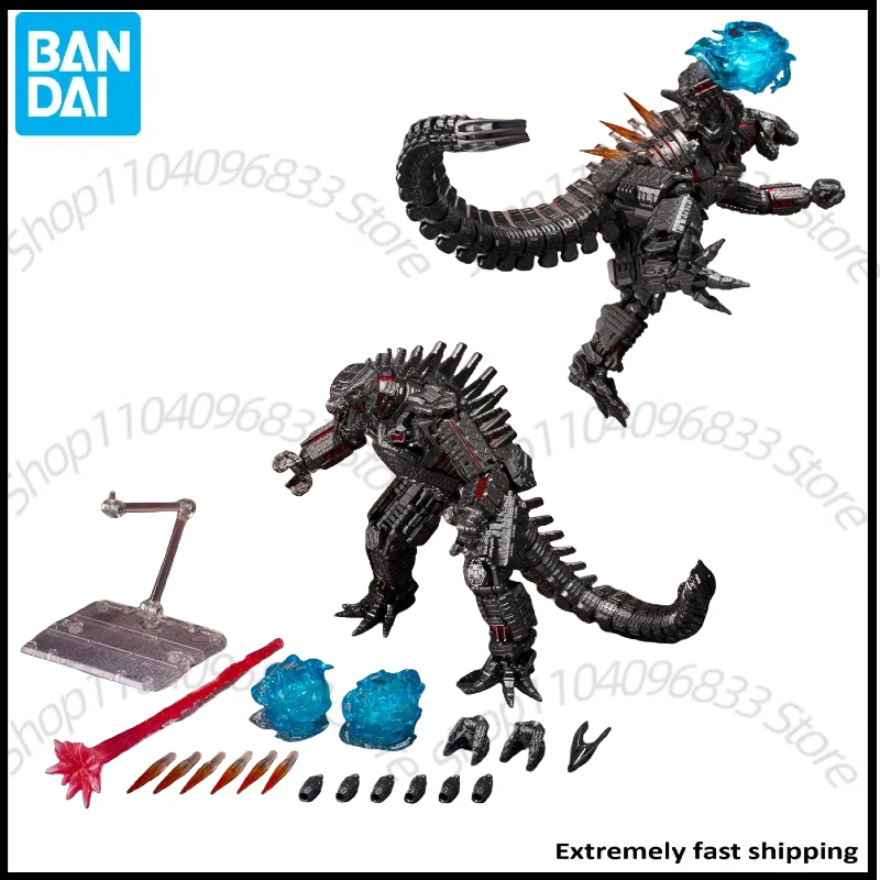 Pre-sale Original Bandai S.H.Monsterarts SHM FROM Godzilla VS. Kong (2021) Mechagodzilla Movable Monster Action Figure Model Toy