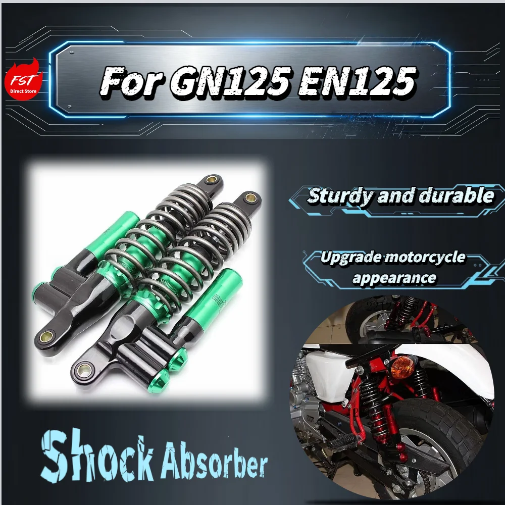For GN125 EN125 Motorcycle 320mm Nitrogen Rear Shock Absorber Modified Rear Suspension Shock Fork Mod Accessories