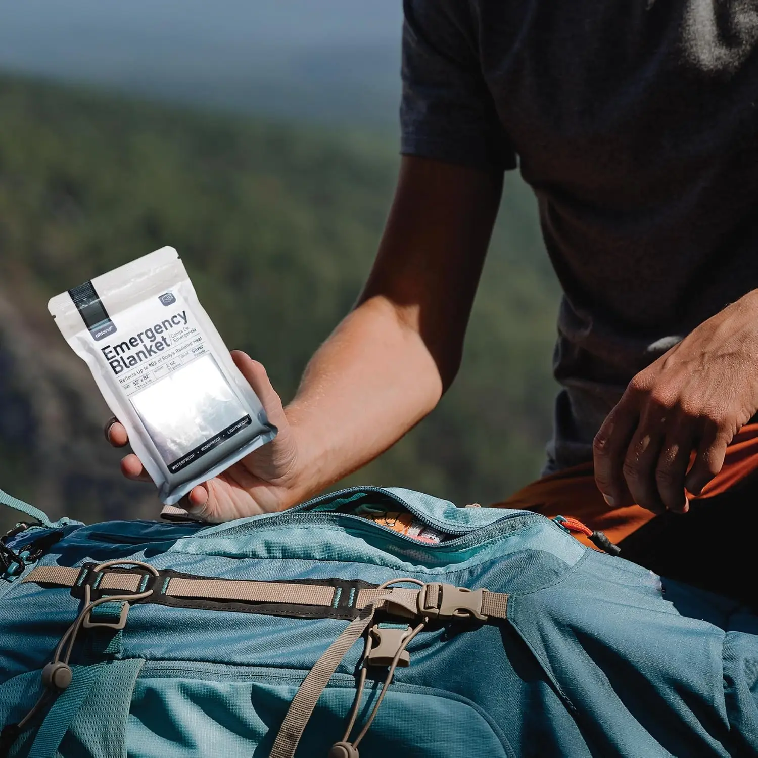 50 Pack Emergency Blankets - Heat Reflective for Winter Survival, Disaster Prep, Camping & Care