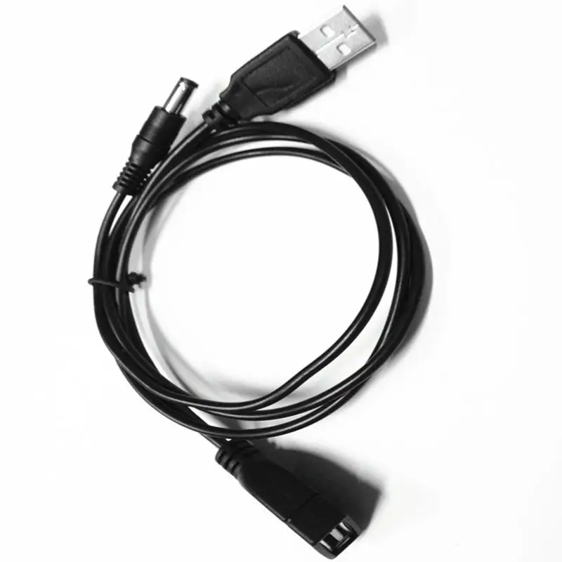 USB Hard Disk Cable USB M/F 5.5 DC 5V 1M 5.5 * 2.1 DC Power USB With Power Cable