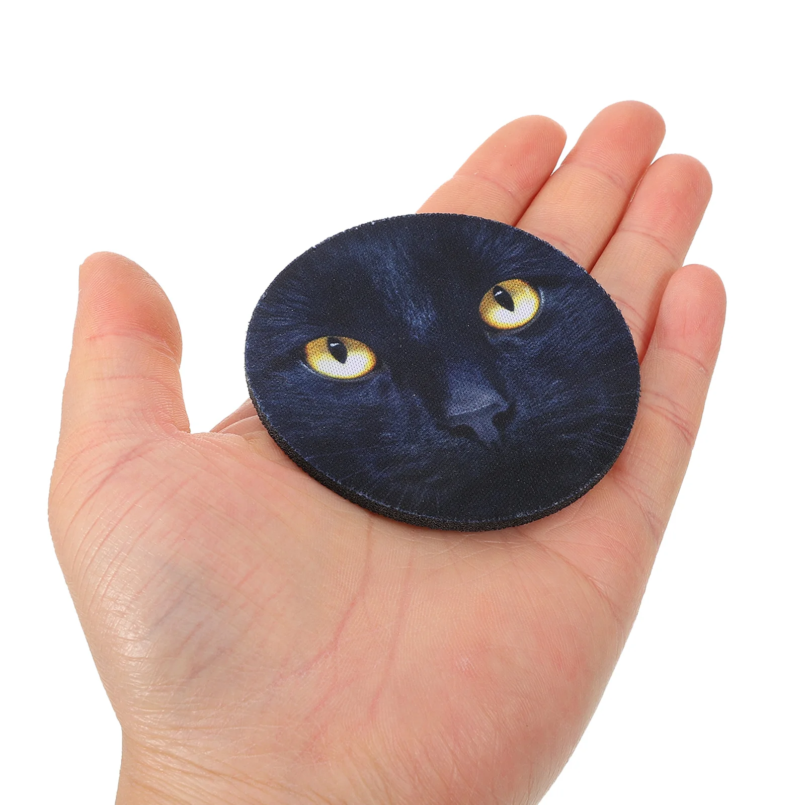 

5Pcs Car Coasters Stylish Cup Holder Mats Rubber Material Prevents Condensation Damage Interior Car Coasters Animal Print Stuff