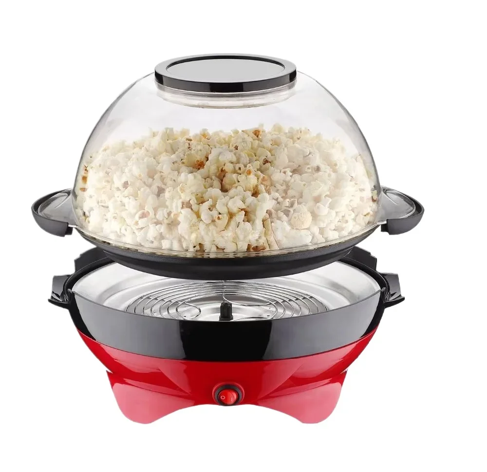 800w popcorn making machine marshmallow machine Round popcorn popping machine