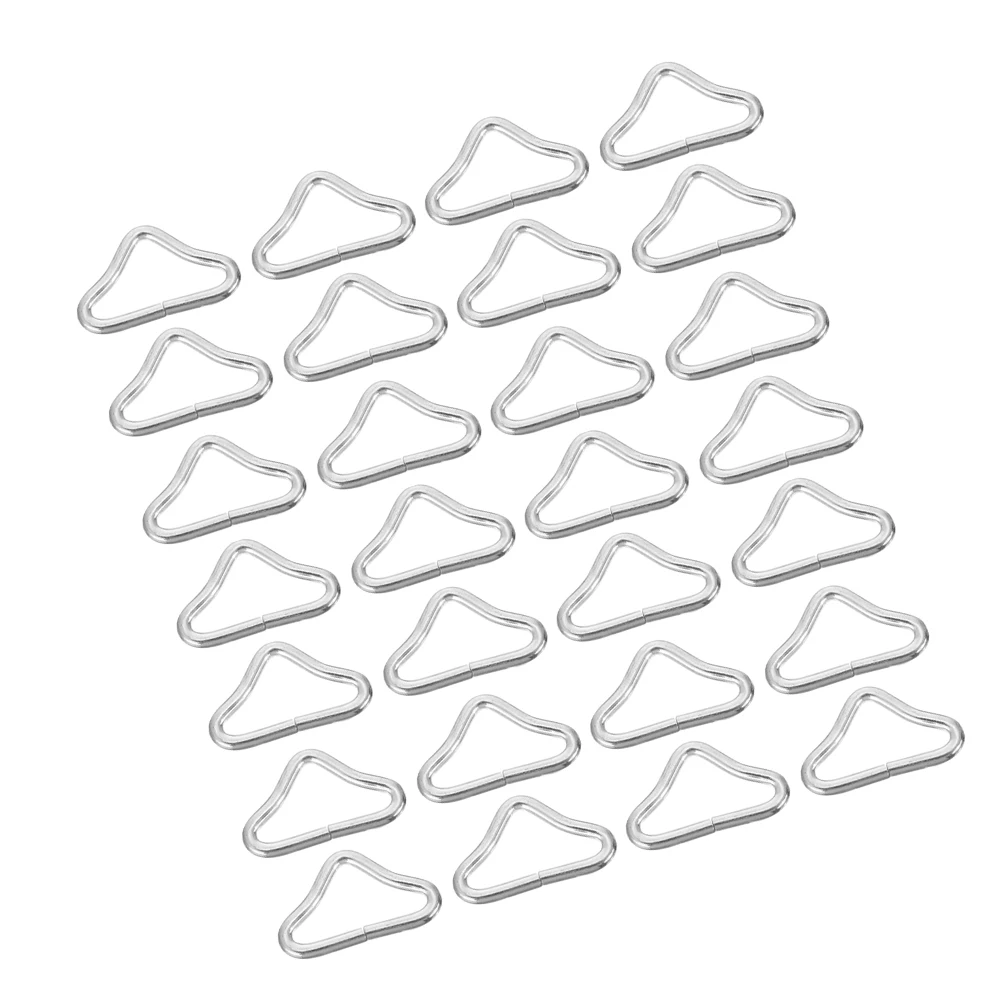 

70 Pcs Trampoline Replaceable Rings Portable Buckles Professional Parts Galvanized Steel Wire Diy Child Metal Overall