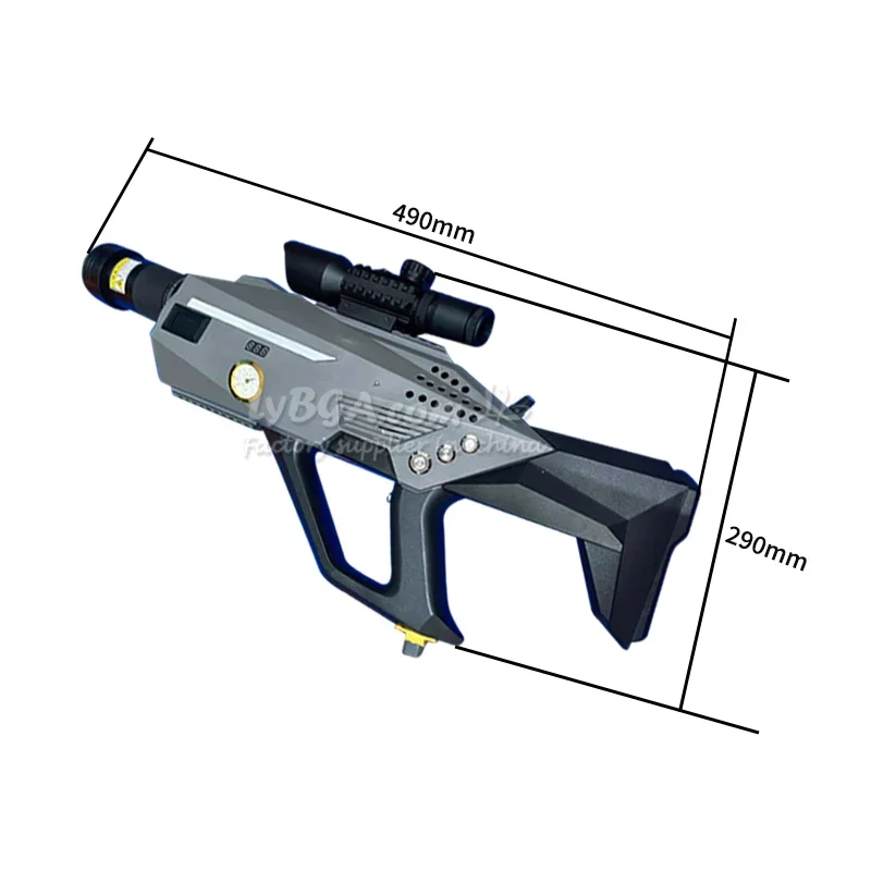 1000W Remote Igniter Handheld Laser Obstacle Removal Customized Green Light Coherent Source Targeted Combustion Pest Control