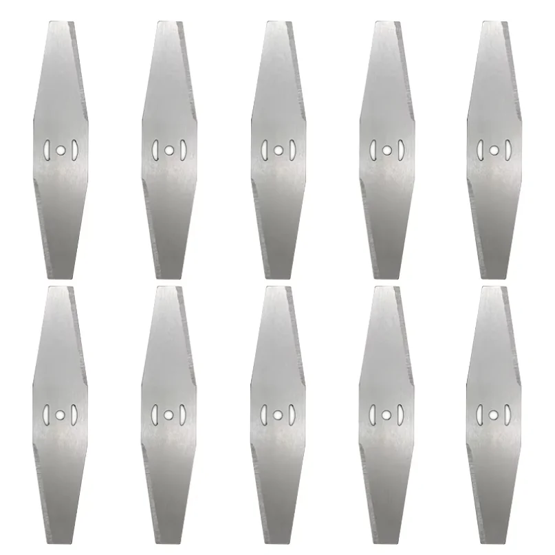 Garden Power Tool Accessories 10 Pieces 5mm Metallic Blade for Electrical Grass Trimmer Brush Cutter