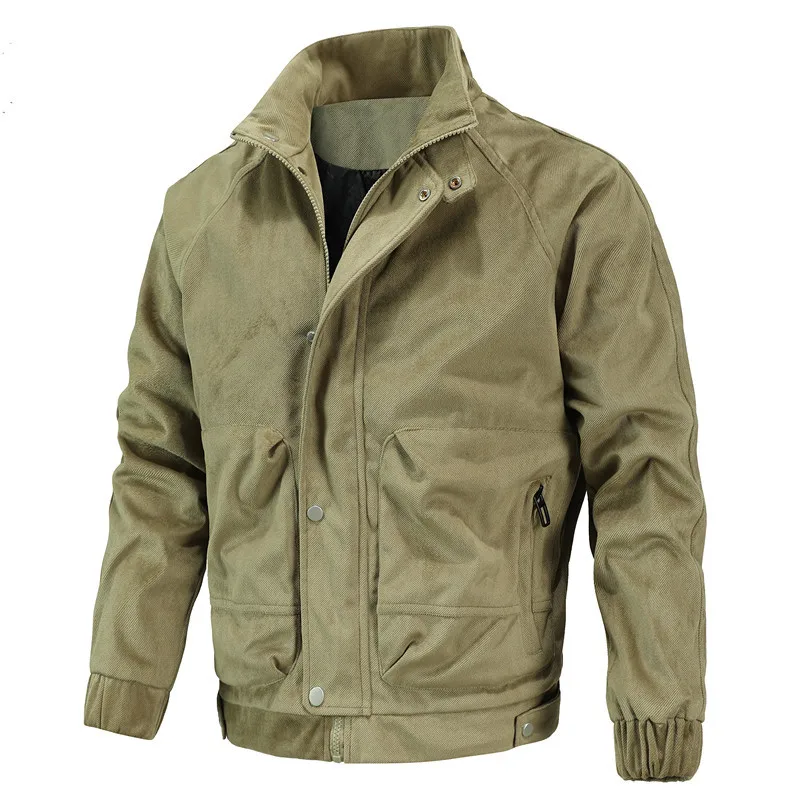 Jaquetas bomber masculinas, casacos casuais de alta qualidade, gola de stand, jaquetas fit, roupas masculinas, tamanho 4XL, nova primavera, outono