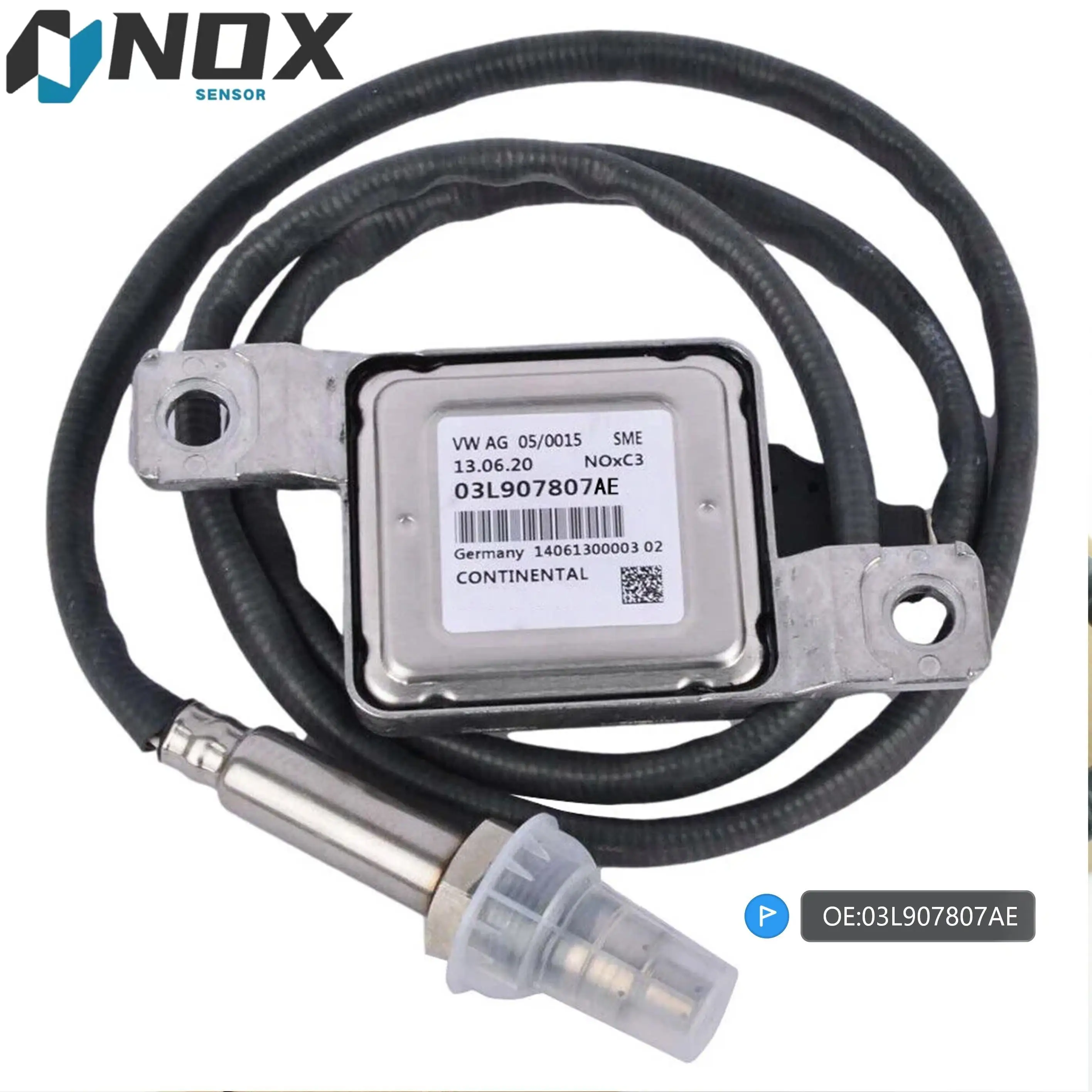 

Датчик оксида азота 03L907807AE (5WK96737A) высокого качества для VW 12-14 5WK9 6737A