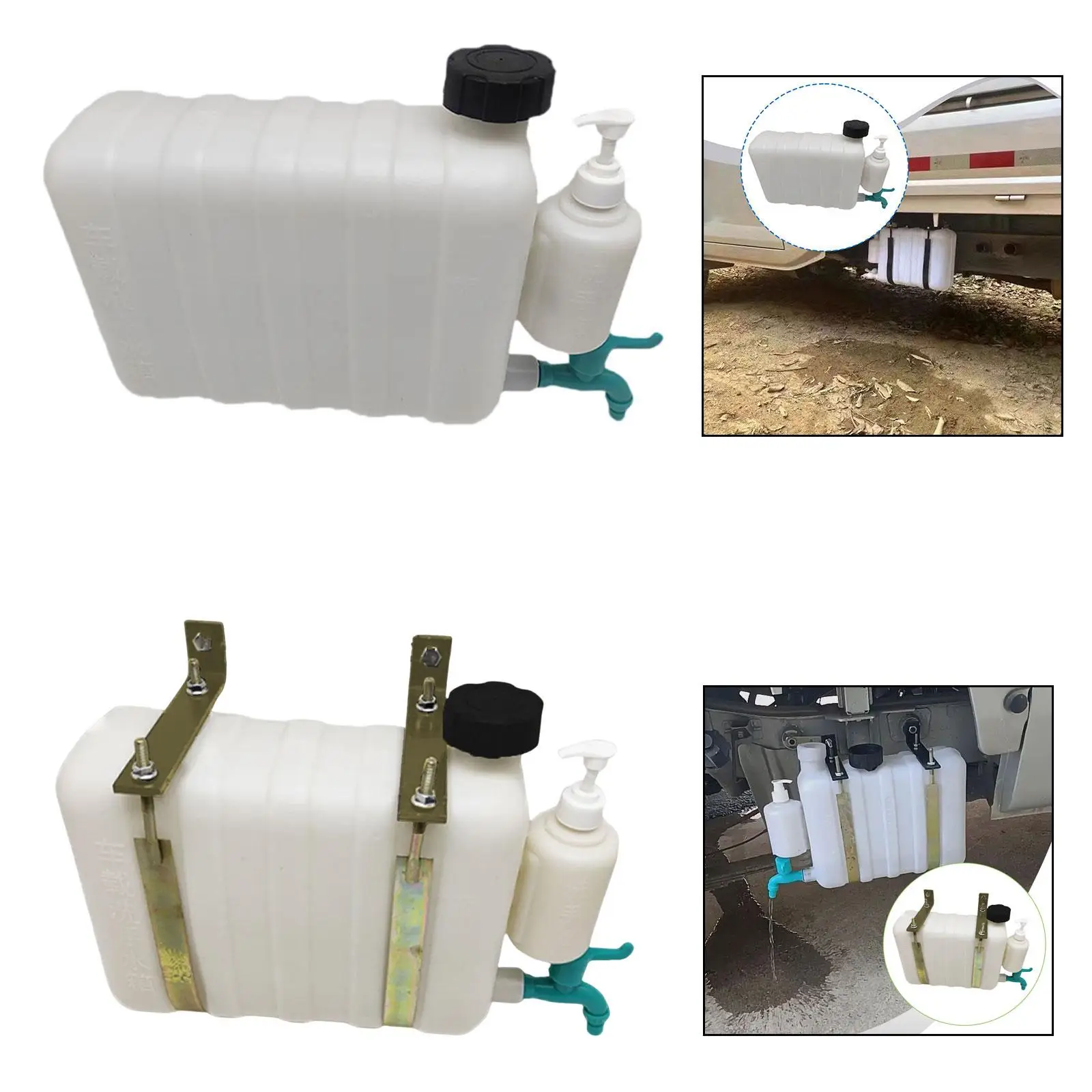 Water Tank Large Capacity with Spigot for Driving Tour Vehicle - view 5