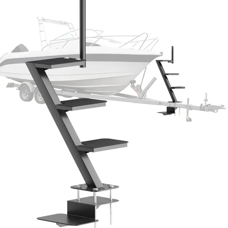 Yacht Modification Accessories Yacht Footrest Tow Bar Safety Handle Surface Anti-Slip Upgrade Model Auxiliary Footrest