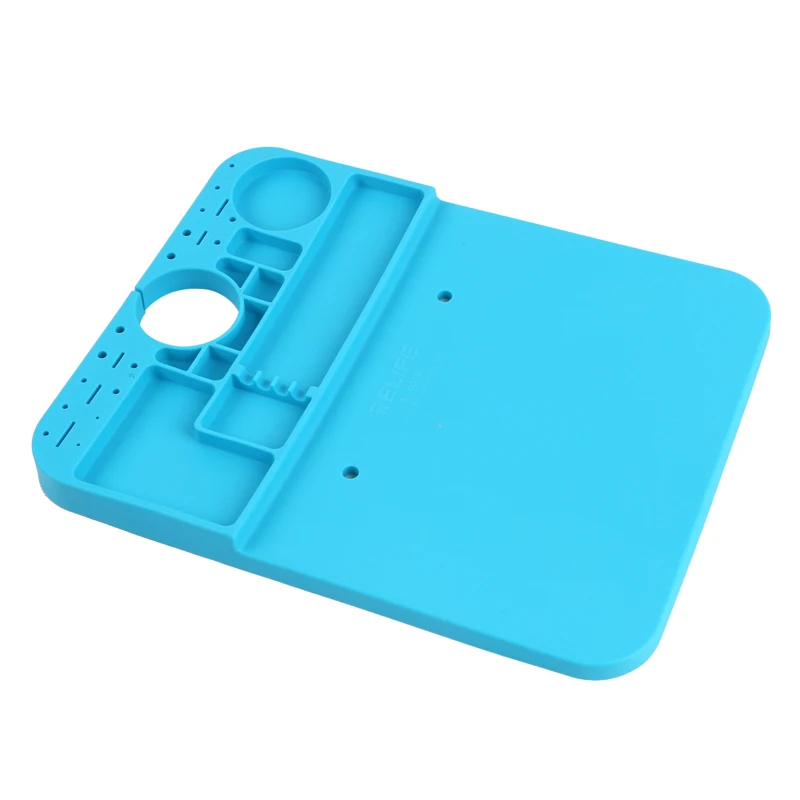 Piattaforma di stoccaggio di riparazione del telefono del PC ESD ad alta temperatura del cuscinetto dell'isolamento termico del Silicone 2019 per il supporto Stereo del microscopio
