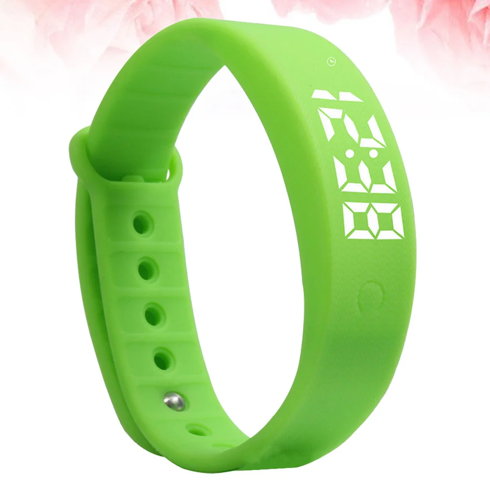 

Men Women Waterproof Sports Pedometer Bracelet LED Touch Screen Temperature Monitoring Smart Wristband Swimming