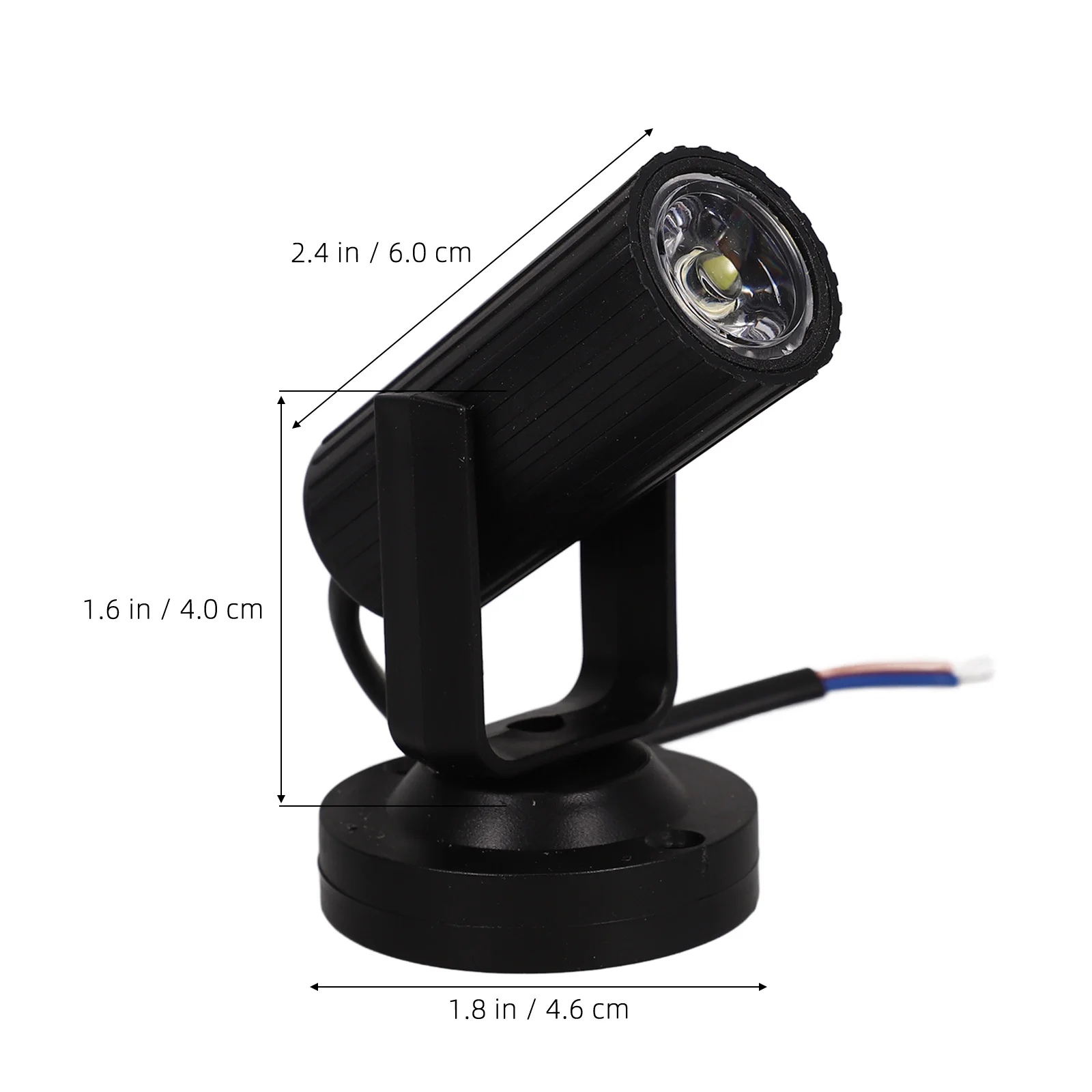 

2 шт. светодиодный луч для вечеринок, сценический эффект, лампа, точечные светильники, регулируемый клубный прожектор, подходит для баров КТВ, ночных клубов