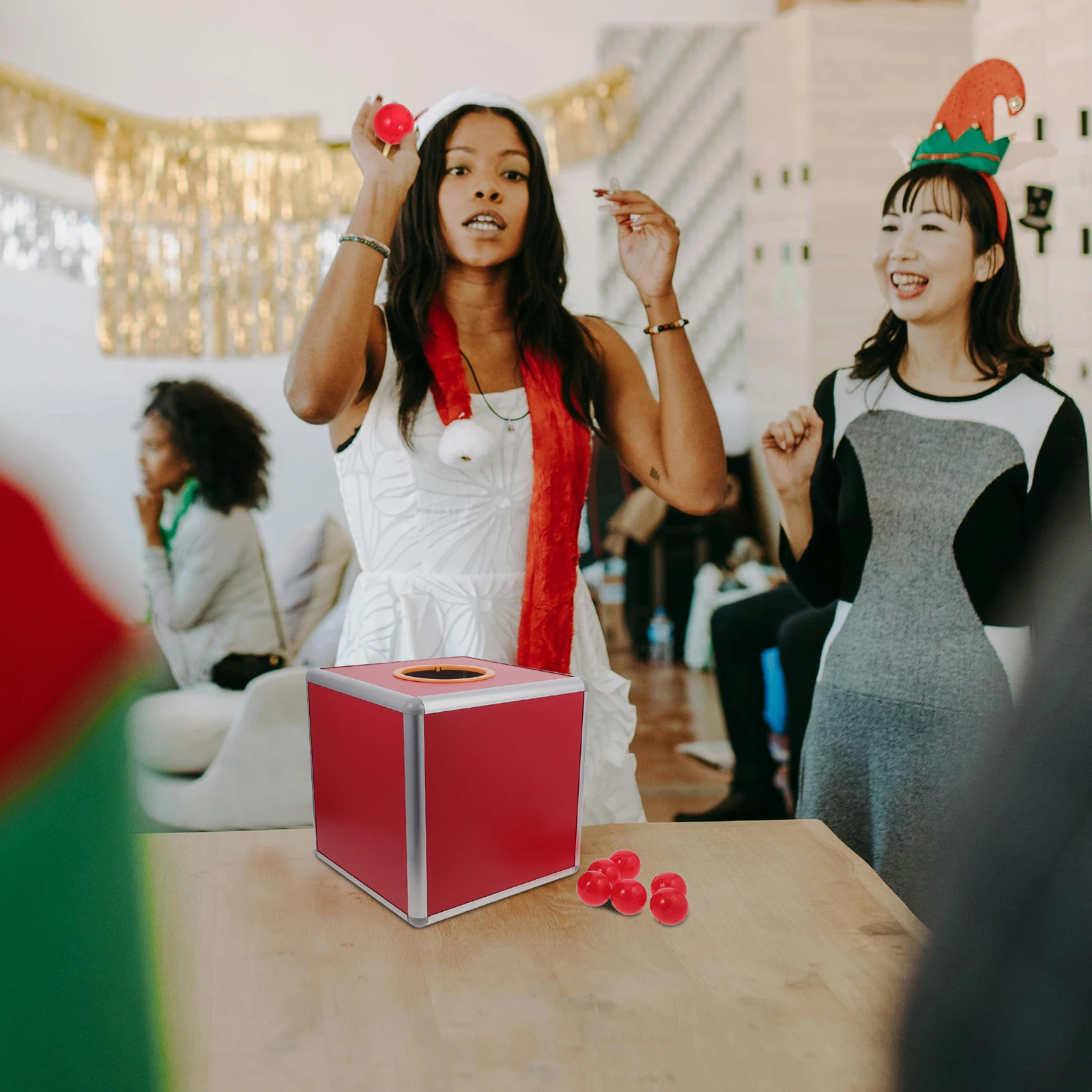 

Raffle Lottery Ticket Container Donation Boxes For Fundraising Donation Voting Suggestion Charity Money Holder Desk Accessories