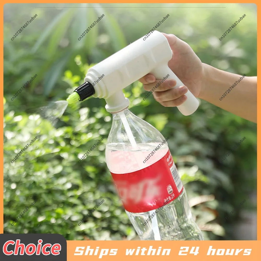 Electric Watering Spray Nozzle USB Rechargeable Automatic Plant Sprayer Mist Fogger For Garden Flower Vegetable Indoor Clean