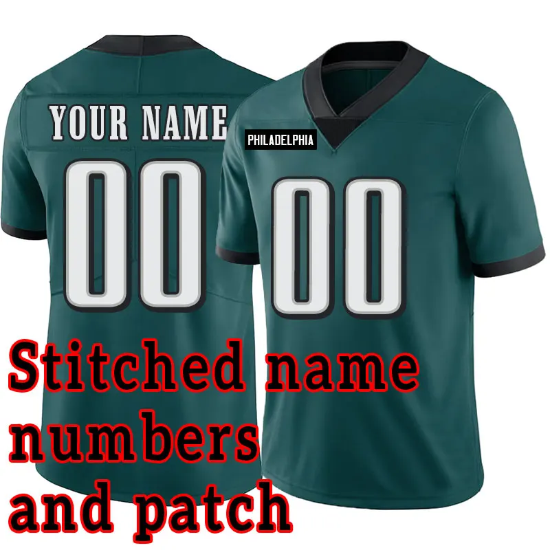 Stitched American Football Jersey Custom Detroit,Buffalo,Dallas,Houston,Kansas City,Pittsburgh,Philadelphia,New York,Chicago