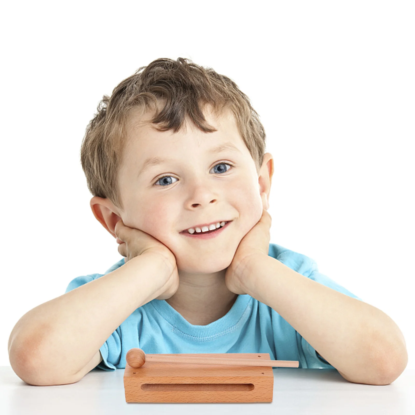 

Wooden Block Percussion Instrument With Mallet Rhythm Training Tool For Xylophone Music Classes Orff Educational Instrument For