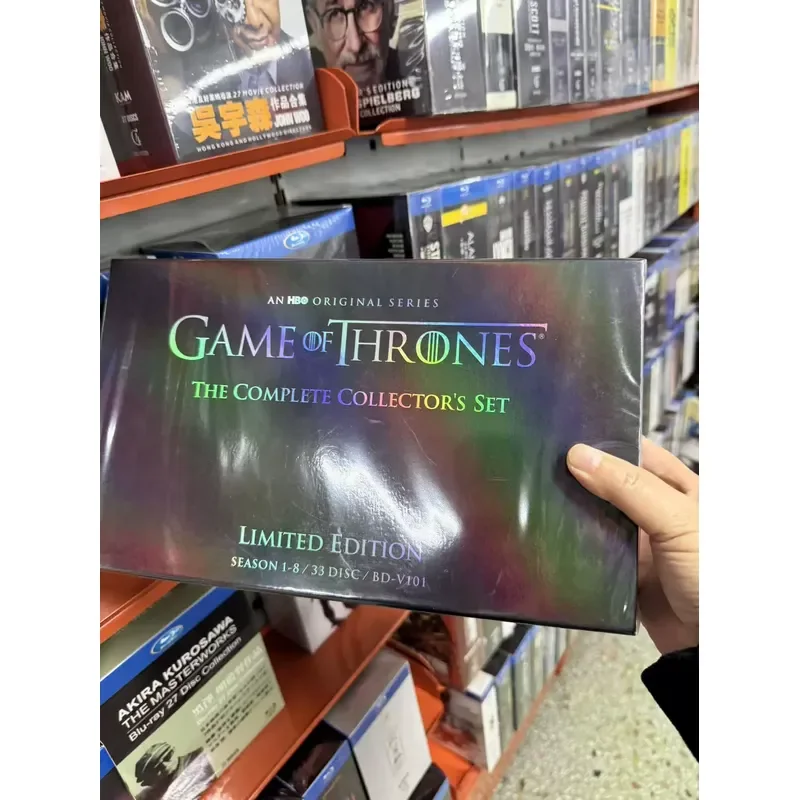 Blu ray Ultra High Definition Game of Thrones BD 1 to 8 Complete Set 33 Discs Collection