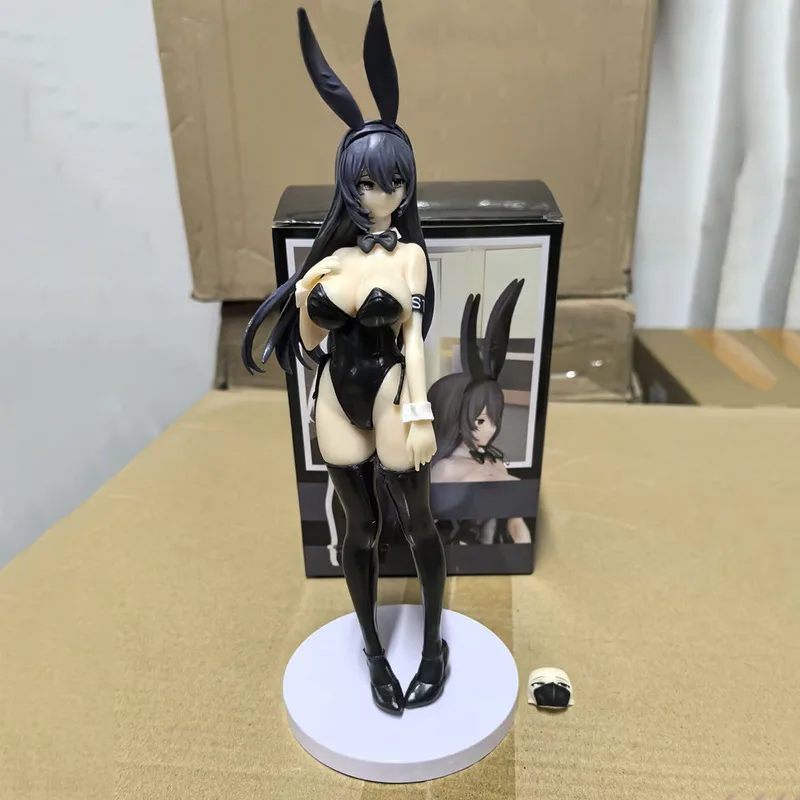 Figurka Hentai Kuro Bunny Kouhai-Chan 24cm, seksowna królicza dziewczyna, kolekcjonerska figurka akcji z PVC dla dorosłych, model zabawki, prezent dla fanów.