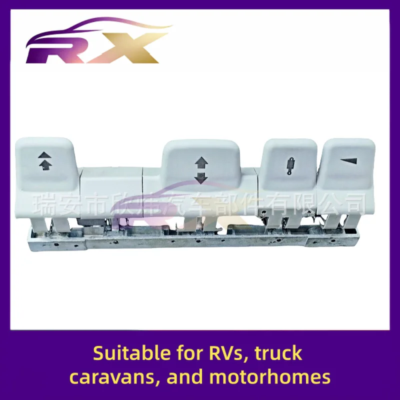 Suitable For RV Caravan Motorhome Custom Seat Parts Grammer 90.3 Combination Switch Quadruple Buckle Handlebar