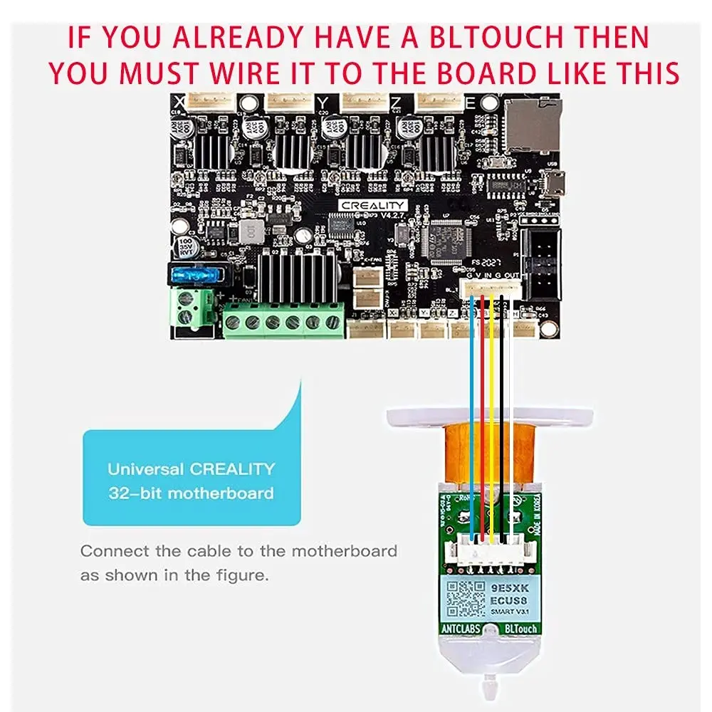 CREALITY 3D Printer Silent Mainboard 8/32Bits for Ender-2 Pro/Ender-6/Ender-3 Max/Ender-5 Plus Silent Board 3D Printer Parts