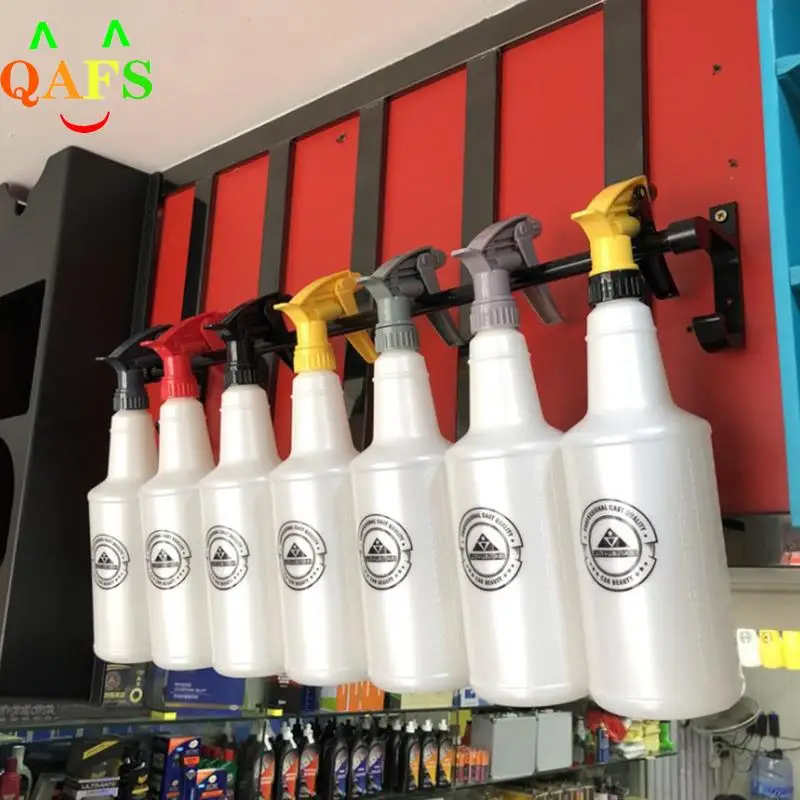 1pc Ultra-fine Water Mist Cylindrical Spray Bottle HDPE Chemical Resistant Spray For QD Liquid Auto detail