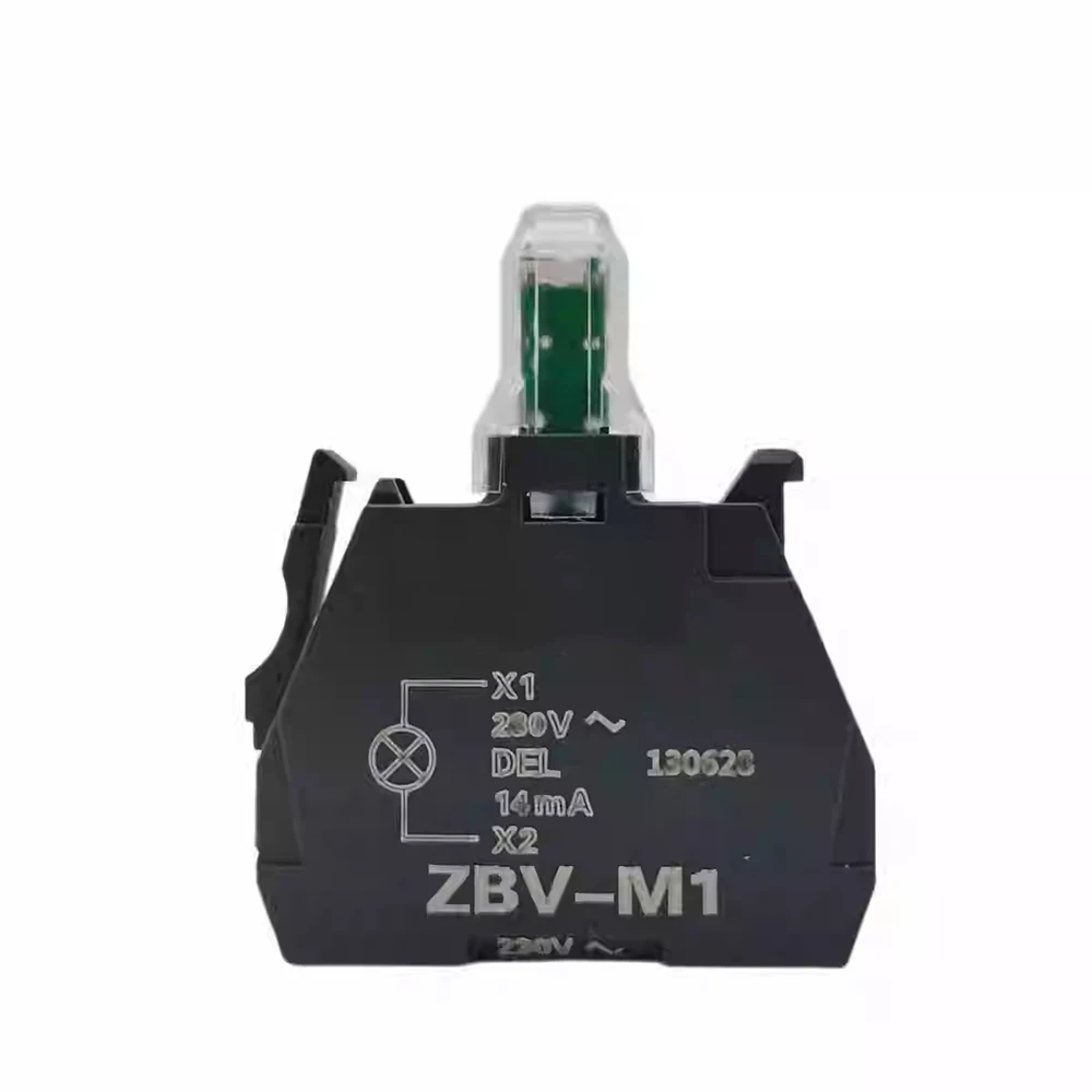 NEW Original for Schneider Electric Indicator Module ZBVM1 ZBVM3 ZBVM4 ZBVM5 ZBVM6 ZBV-M1 M3 M4 M5 M6 XB4 lamp holder Green