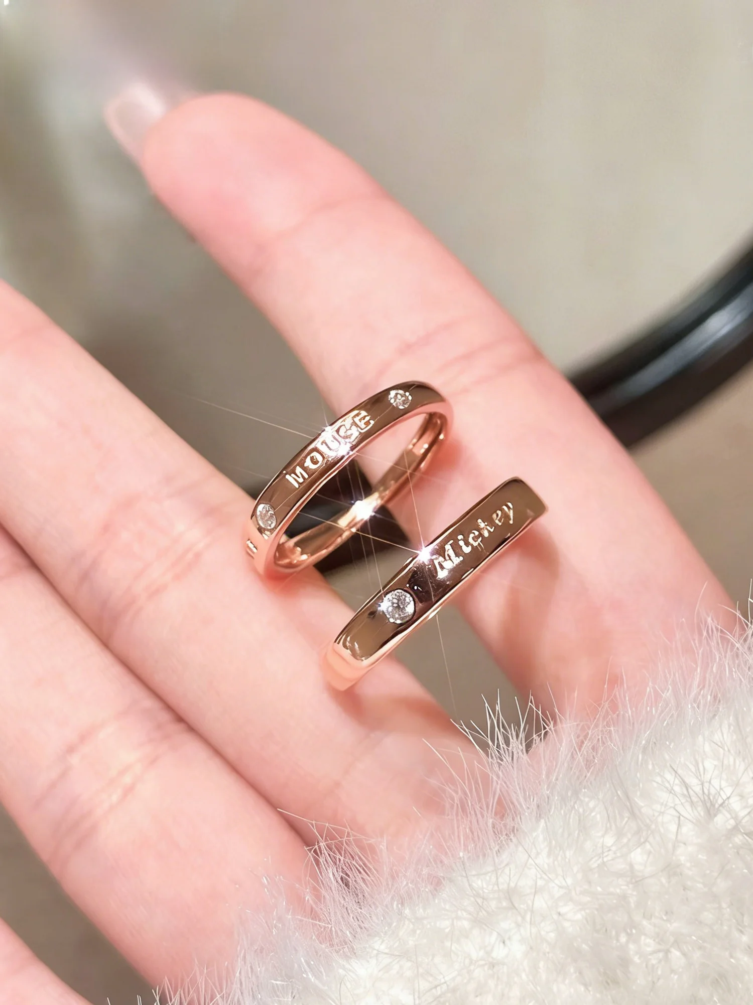 mickey-925-silver-couple-rings-versatile-luxury-valentine's-day-gift-men's-women's-single-ring-fashion-jewelry