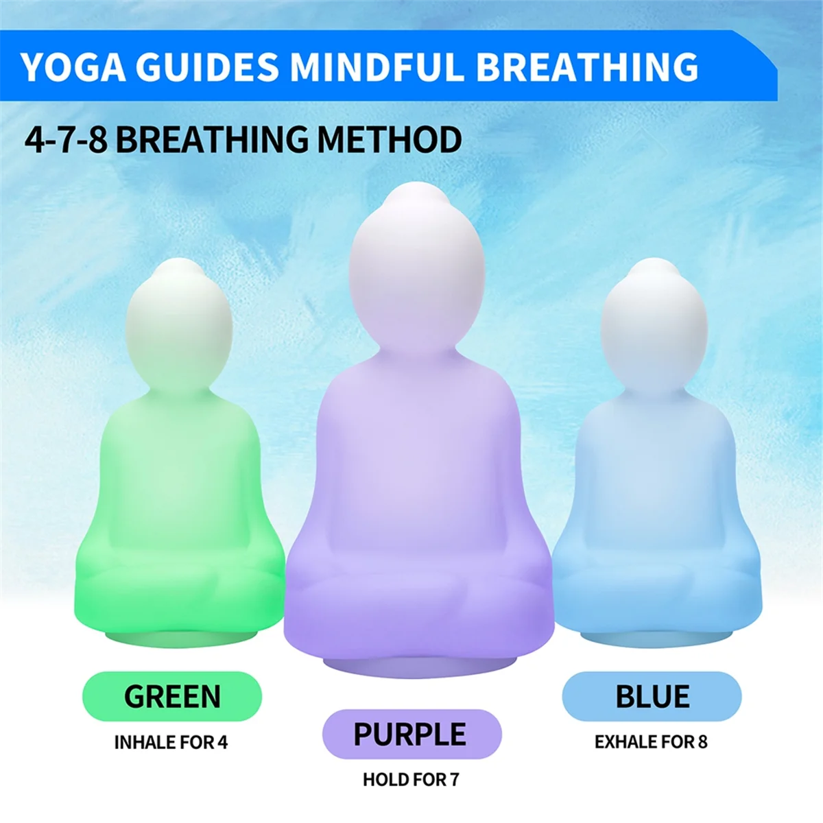 Breathing Buddha Guided Mindfulness Visual Meditation Tool for Slowing Down Your Breathing Calming Your Mind