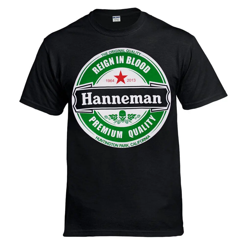 

Hanneman Reign in Blood Jeff Hanneman Slayer Black T-Shirt