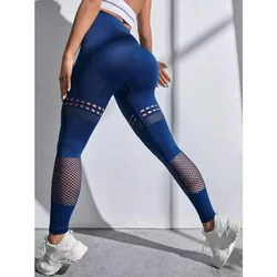 Seamless Butt Lift Leggings Sexy Hollow Out Leggings Women High Waist High Elastic Skinny Pants Outdoor Trainning Yoga Tights