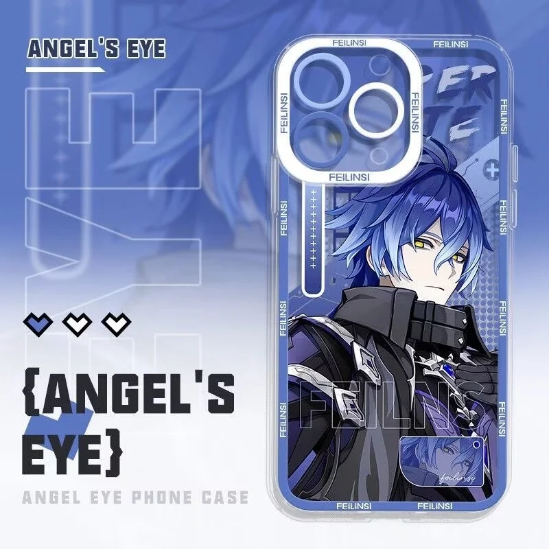 Etui Genshin Impact Lauma Flins Columbina na Xiaomi Redmi Note 14 13 12 11 Pro Plus 11S 12S 10 10S 14C 13C 12C, przezroczyste etui TPU