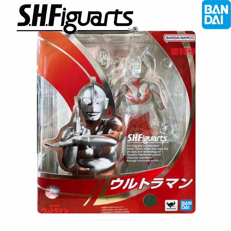 Bandai Original SHF ULTRAMAN ULTRAMAN GINGA Anime Action Figures Toys For Boys /Girls /Kids /Christmas Gift Collectible Model