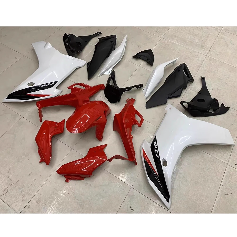 Injection Motorcycle Fairing kit Bodywork Fit For Honda CBR 600 RR F4I 2011-2013 Red With White