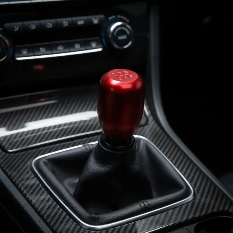 Manual Metal Gear Knob Universal 5 Speed Shifter Stick Shift Lever for Sedan Hatchback Interior Comfortable Auto Accessories