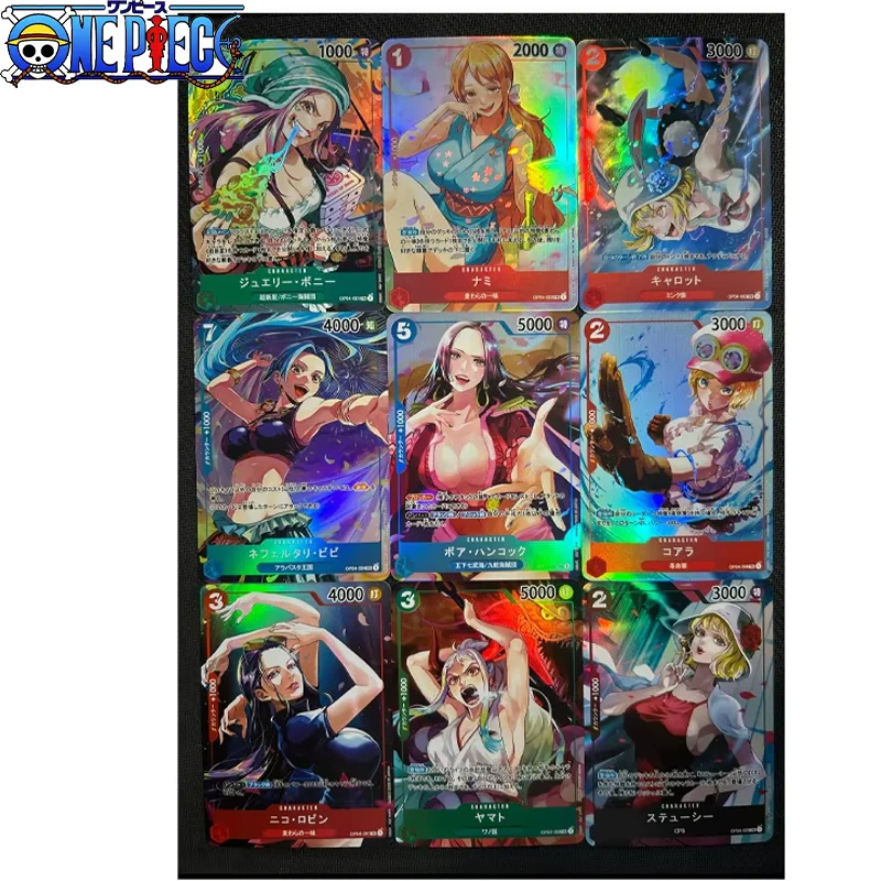 One Piece Diy  Monkey Roronoa Zoro D Luffy Self Control Collect Signature Trading Flash Card Anime Cartoon Gift 63*88mm