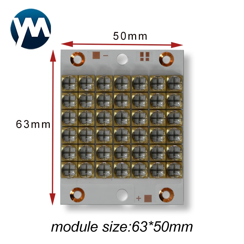 420W UV LED Module  6565 365nm 395nm 405nm  Ultraviolet Curing Light For Drying Offset Ink Printing