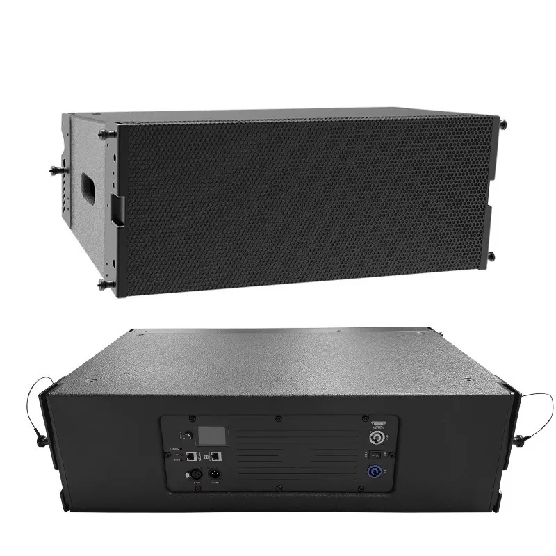 Professional Active Speaker Two Way Dual 10 Inch Line Array Speakers Powered Audio Sound System Waterproof for Concert Stage