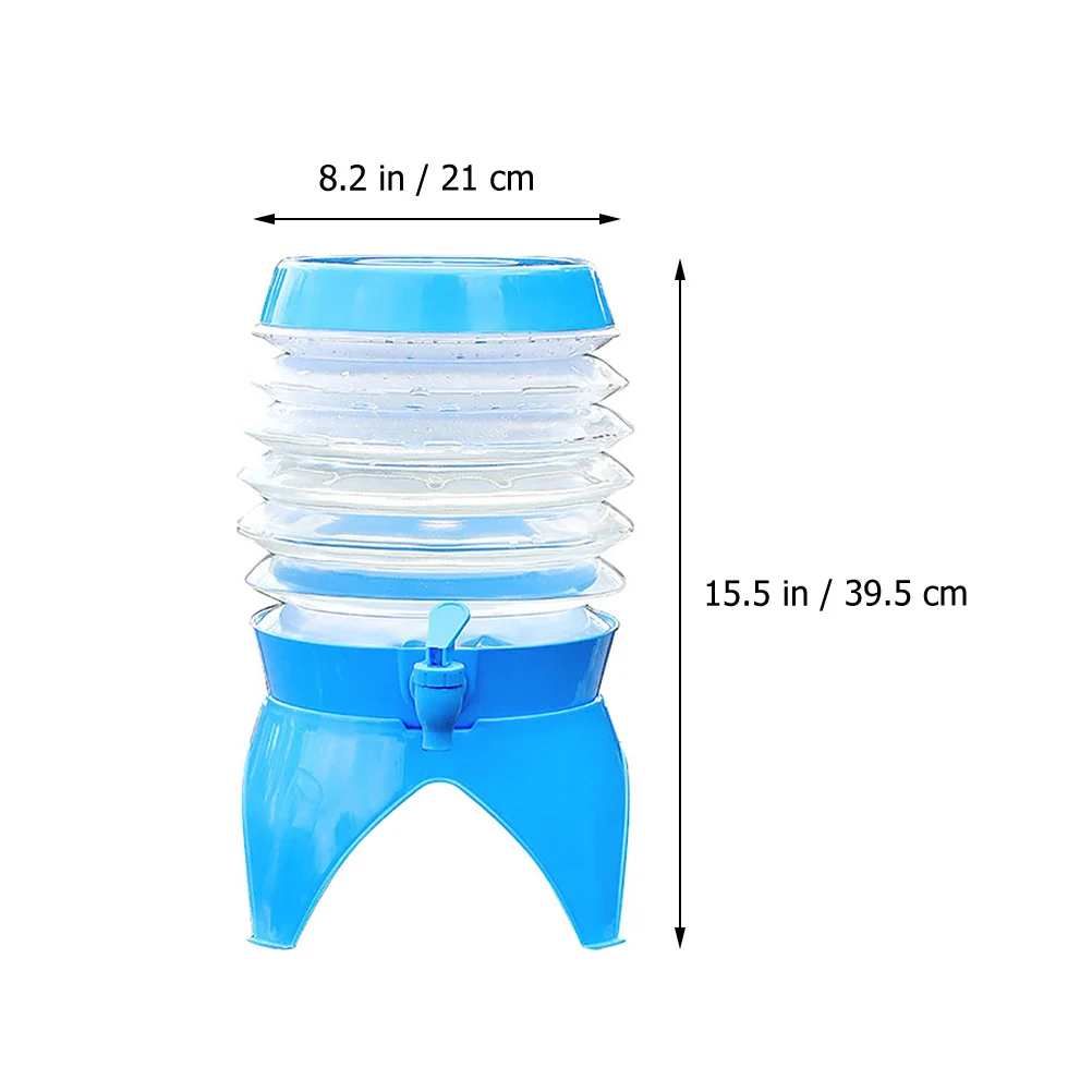 

Portable 7.5L Water Storage Bucket Foldable Jug Collapsible Container Camping Car Beverage Outdoor Hiking Home Emergency