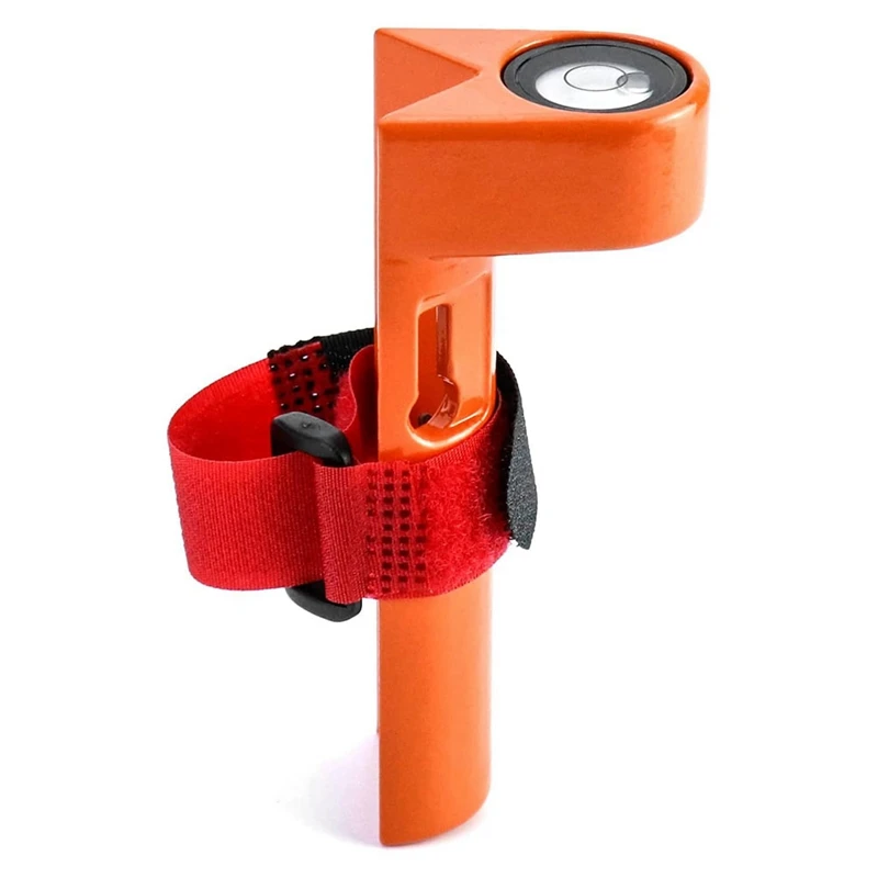 1 Piece Adjustable Grade Rod Level Special Horizontal Bubble Aluminum For Tower Ruler, Right Angle 90 Degree Level