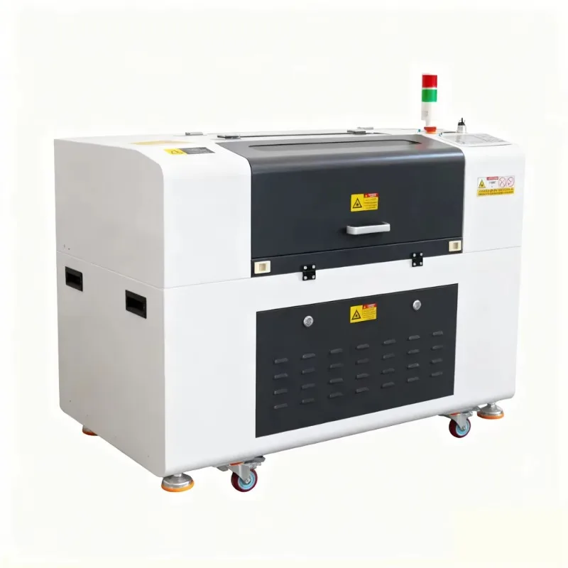 Tounjen 7050 CO2 Lase Engraving Machine Non-Metal Cutting High-Accuracy Ruida Control Leadshine Servo Motor (Water Cooling)